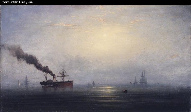 James Hamilton Foggy Morning on the Thames